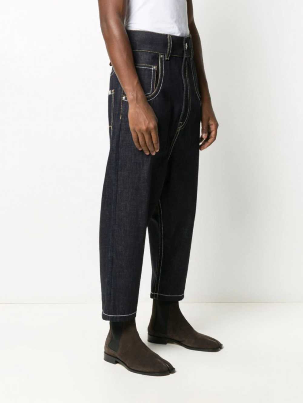 BNWT AW20 LANVIN DROP CROTCH JEANS 30 - image 1