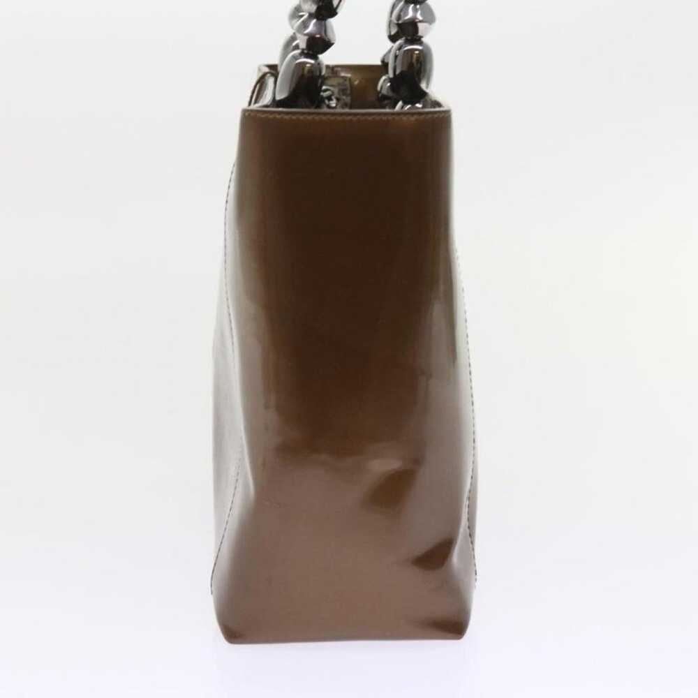 Dior Lady Perla patent leather handbag - image 10