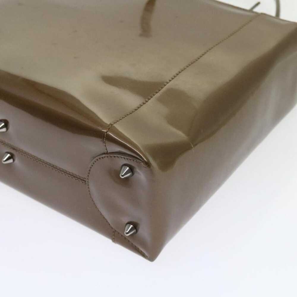 Dior Lady Perla patent leather handbag - image 7
