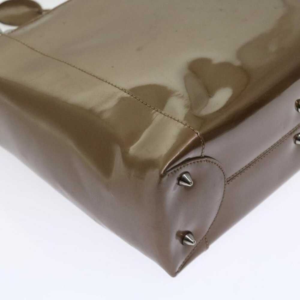 Dior Lady Perla patent leather handbag - image 8