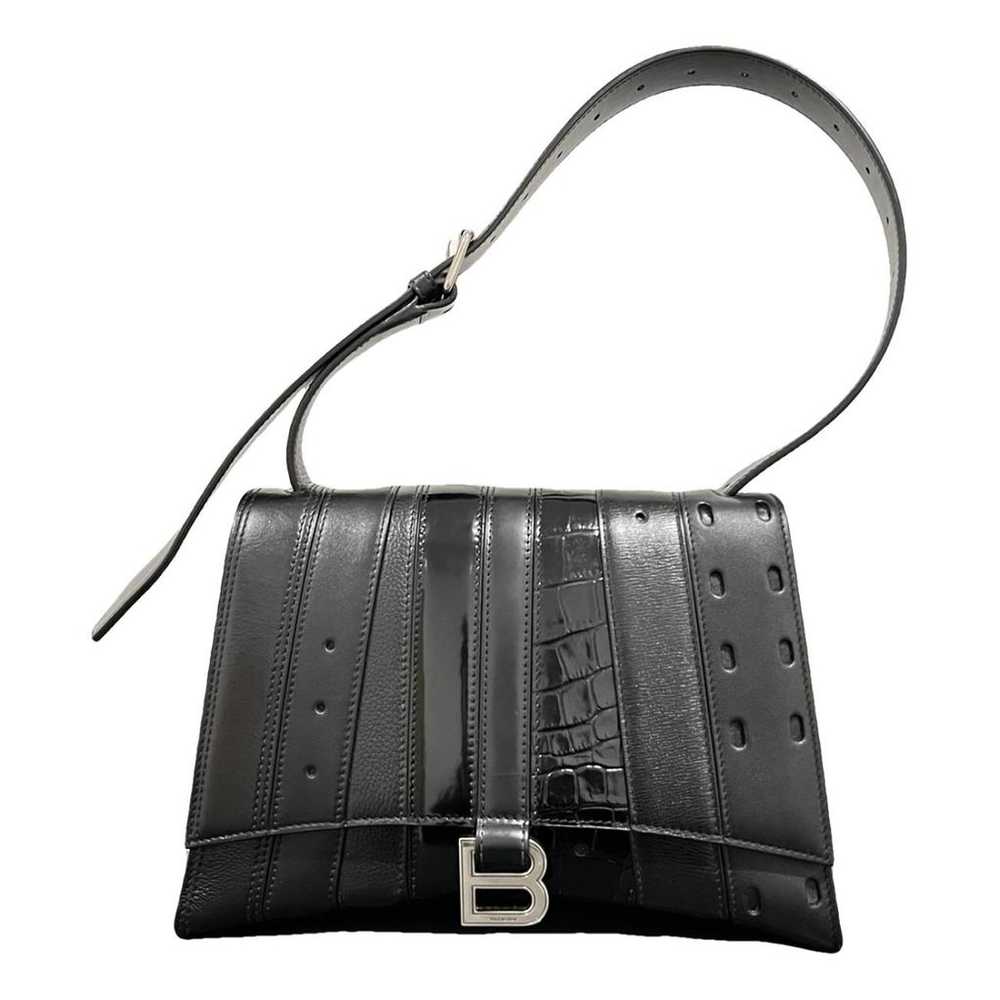 Balenciaga Hourglass leather handbag - image 1