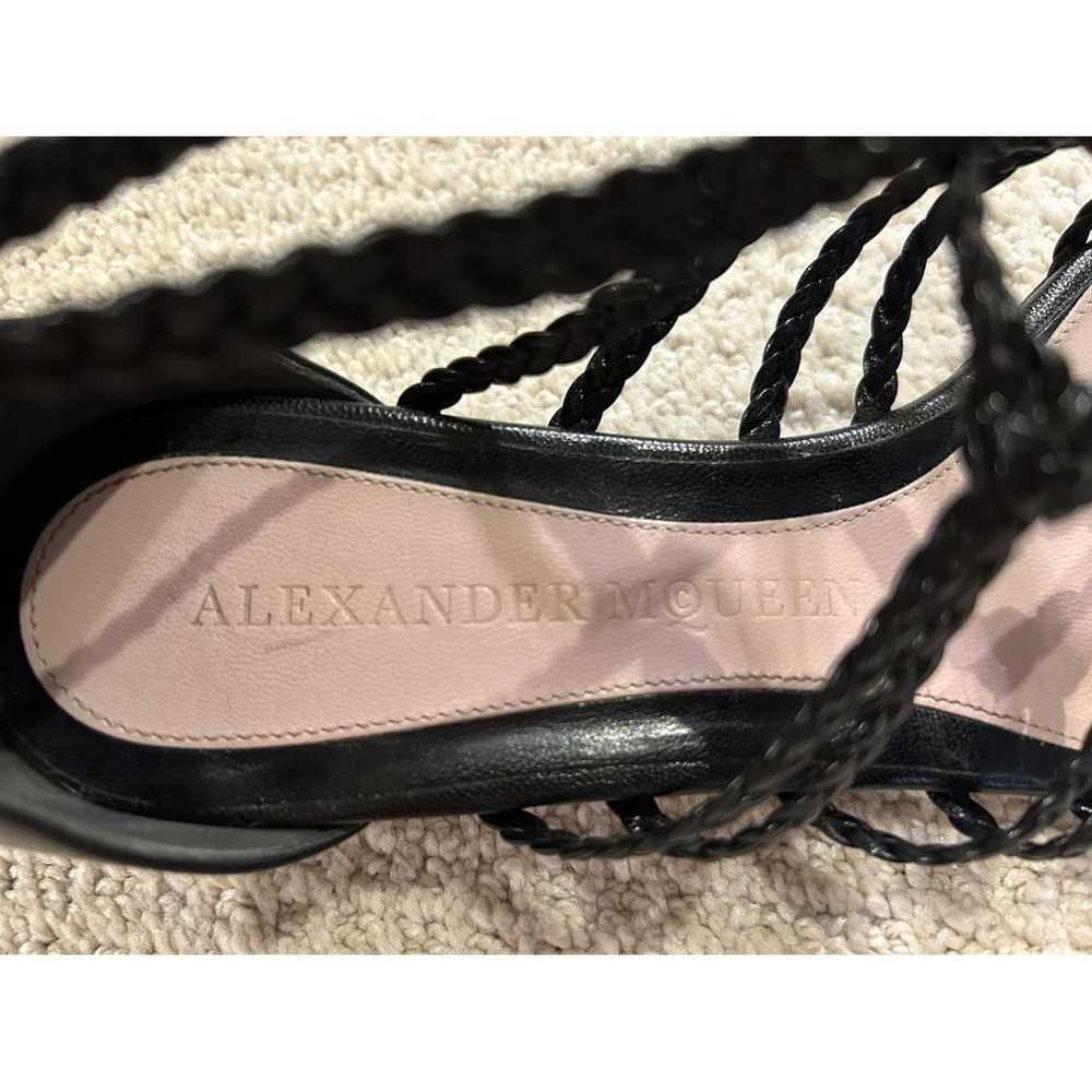 Alexander McQueen Leather sandal - image 2