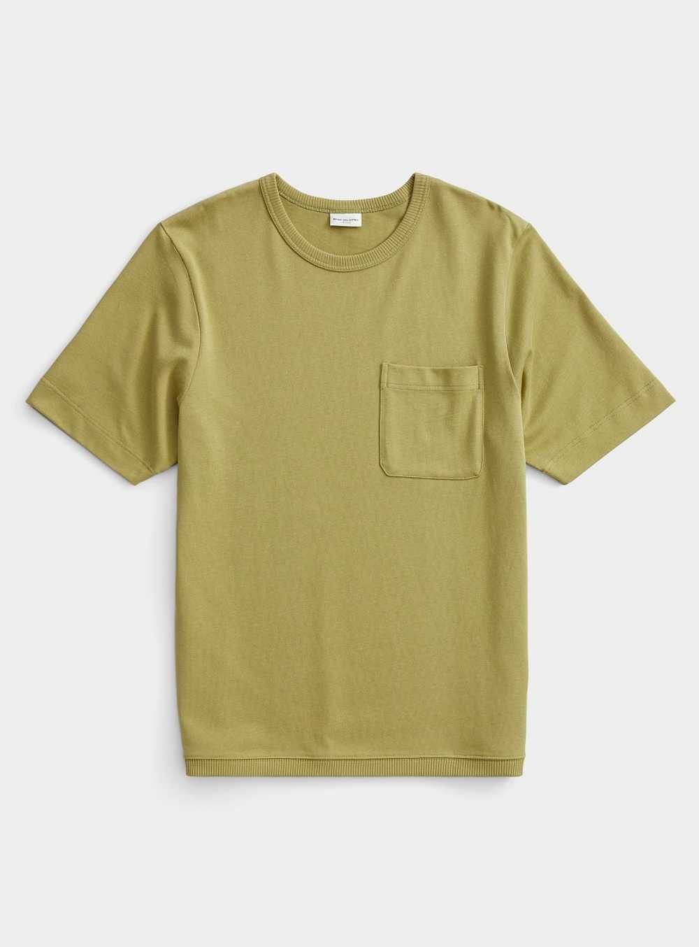 BNWT SS20 DRIES VAN NOTEN HOBIR KAKI TSHIRT L - image 1