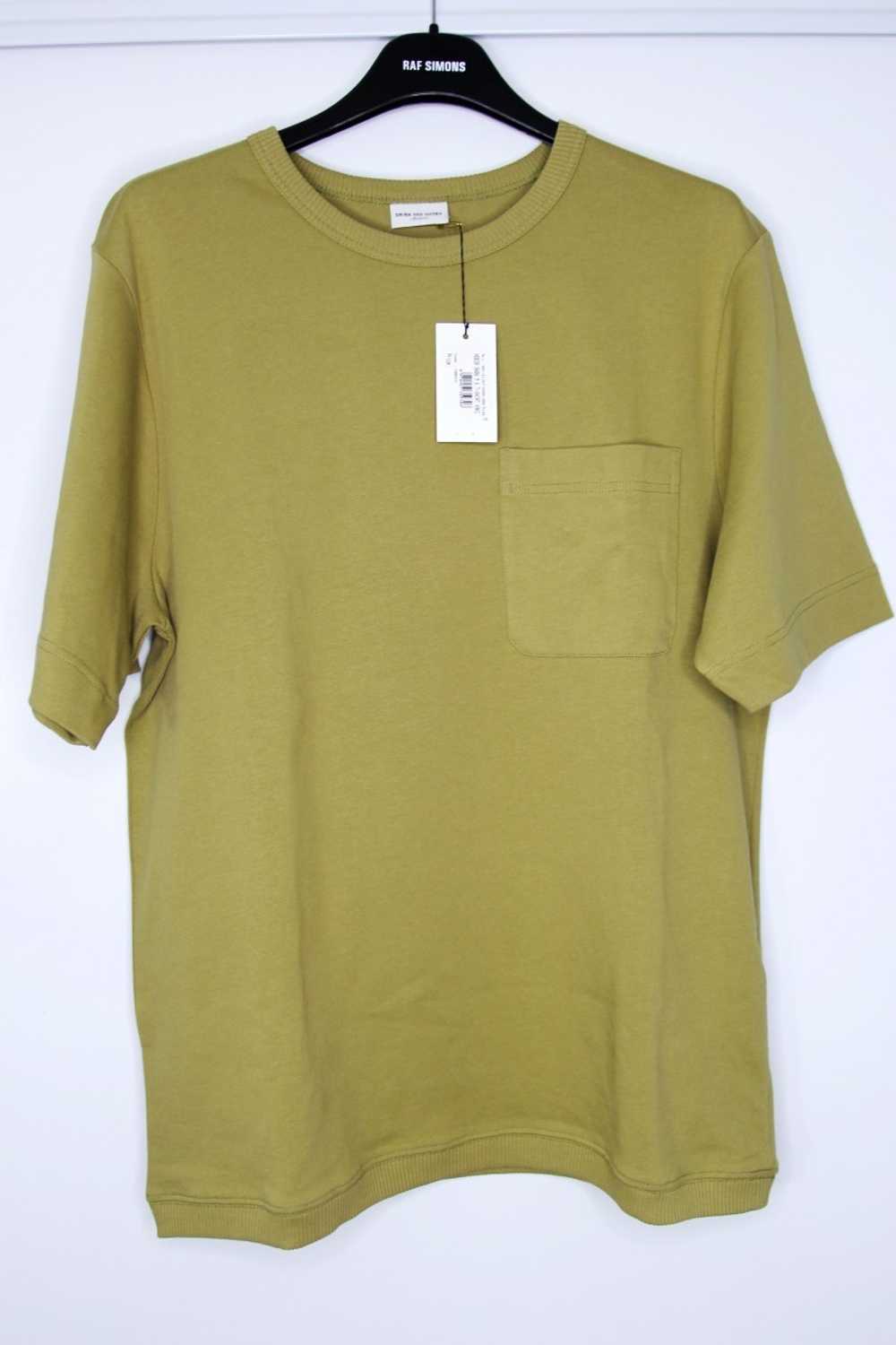 BNWT SS20 DRIES VAN NOTEN HOBIR KAKI TSHIRT L - image 2