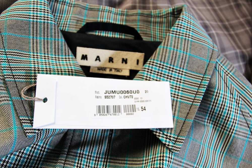 BNWT SS20 MARNI CHECKED JACKET 54 - image 8