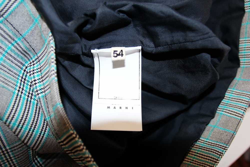 BNWT SS20 MARNI CHECKED JACKET 54 - image 9