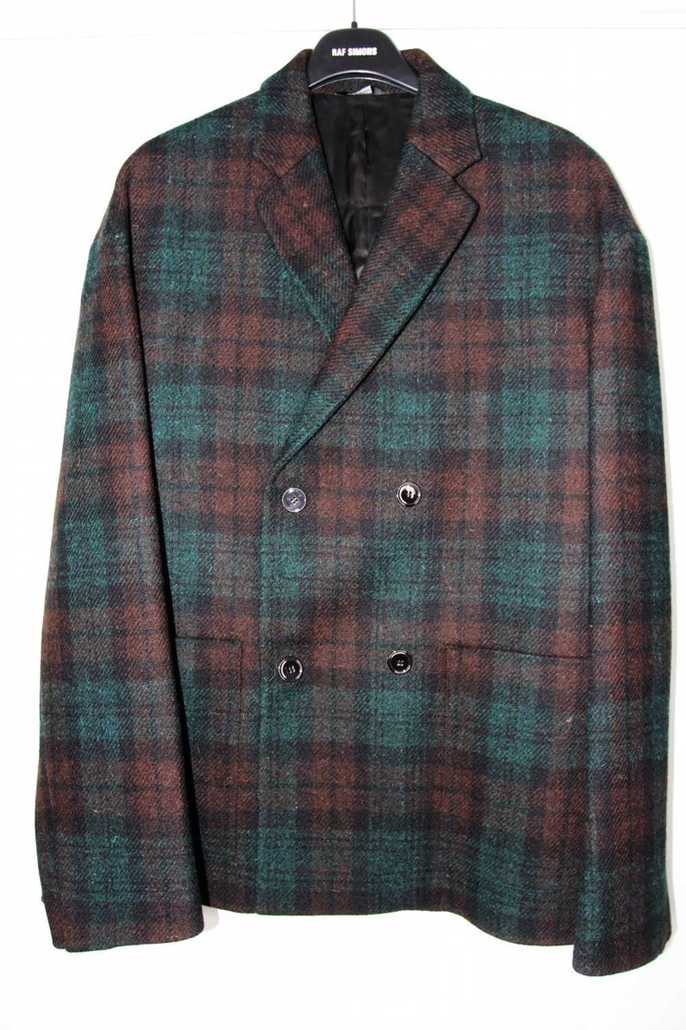 BNWT AW19 OAMC D.B HARRIS TWEED TARTAN JACKET 52 - image 2