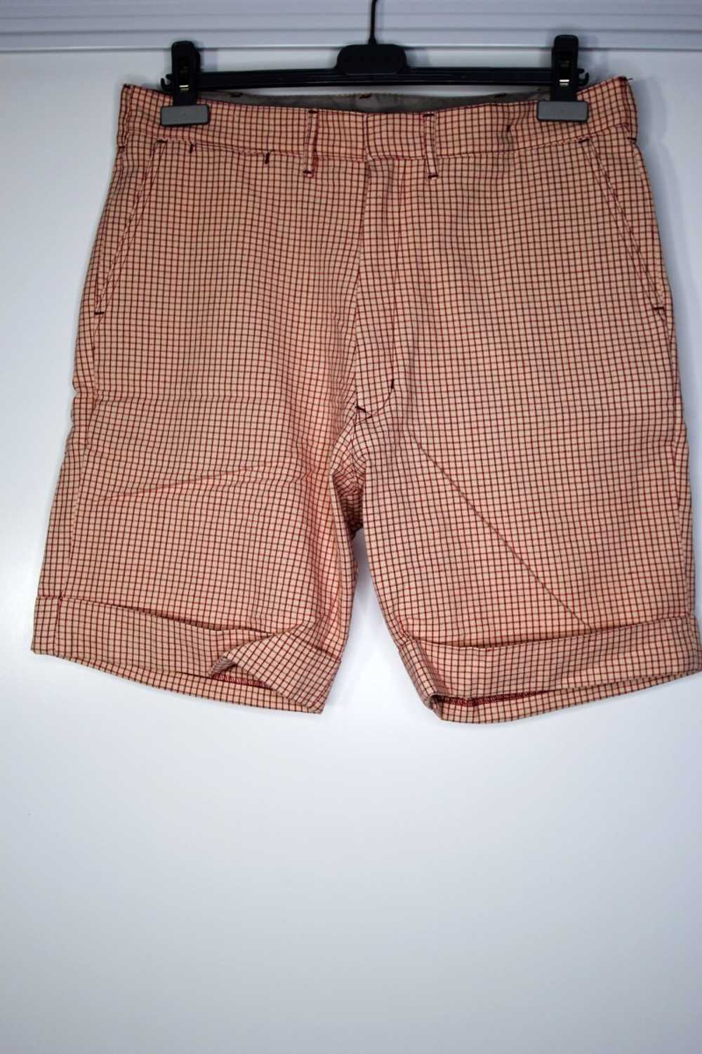 Monitaly - BNWT SS16 MONITALY CHECKED SHORTS 34 - image 2