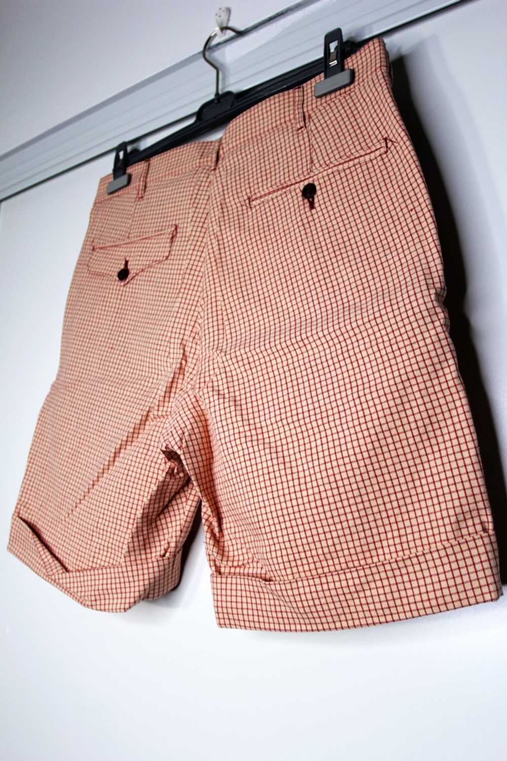 Monitaly - BNWT SS16 MONITALY CHECKED SHORTS 34 - image 8