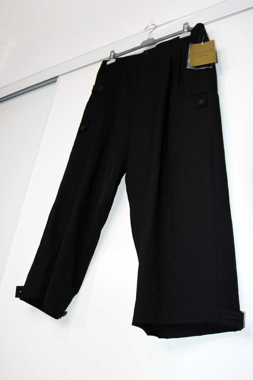 Yohji Yamamoto BNWT AW20 YYPH GABARDINE TAB PANTS… - image 6