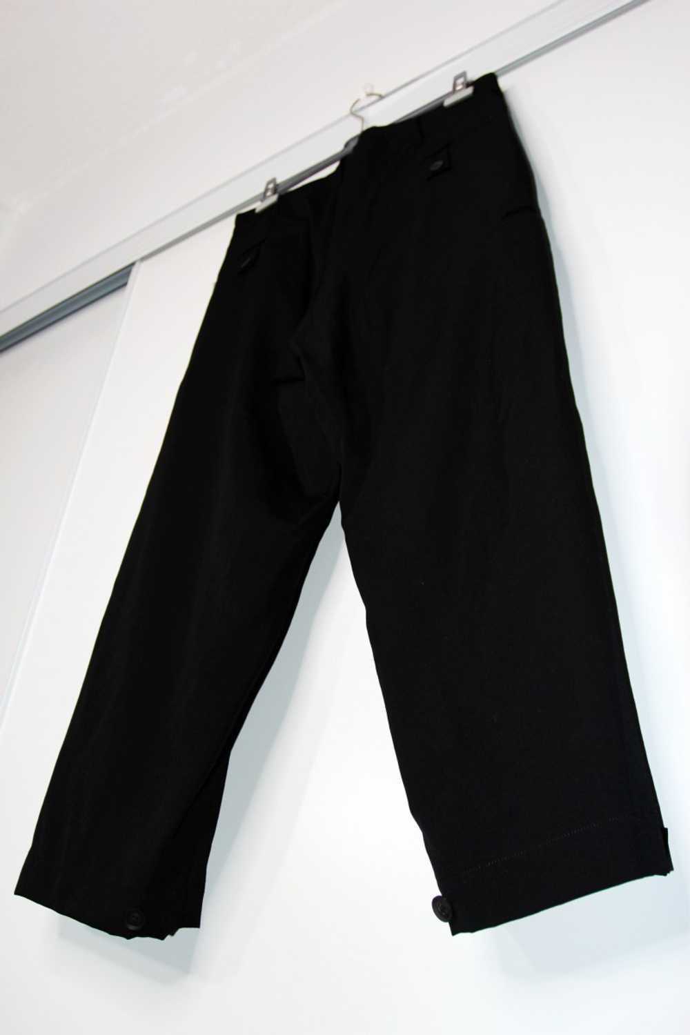 Yohji Yamamoto BNWT AW20 YYPH GABARDINE TAB PANTS… - image 9