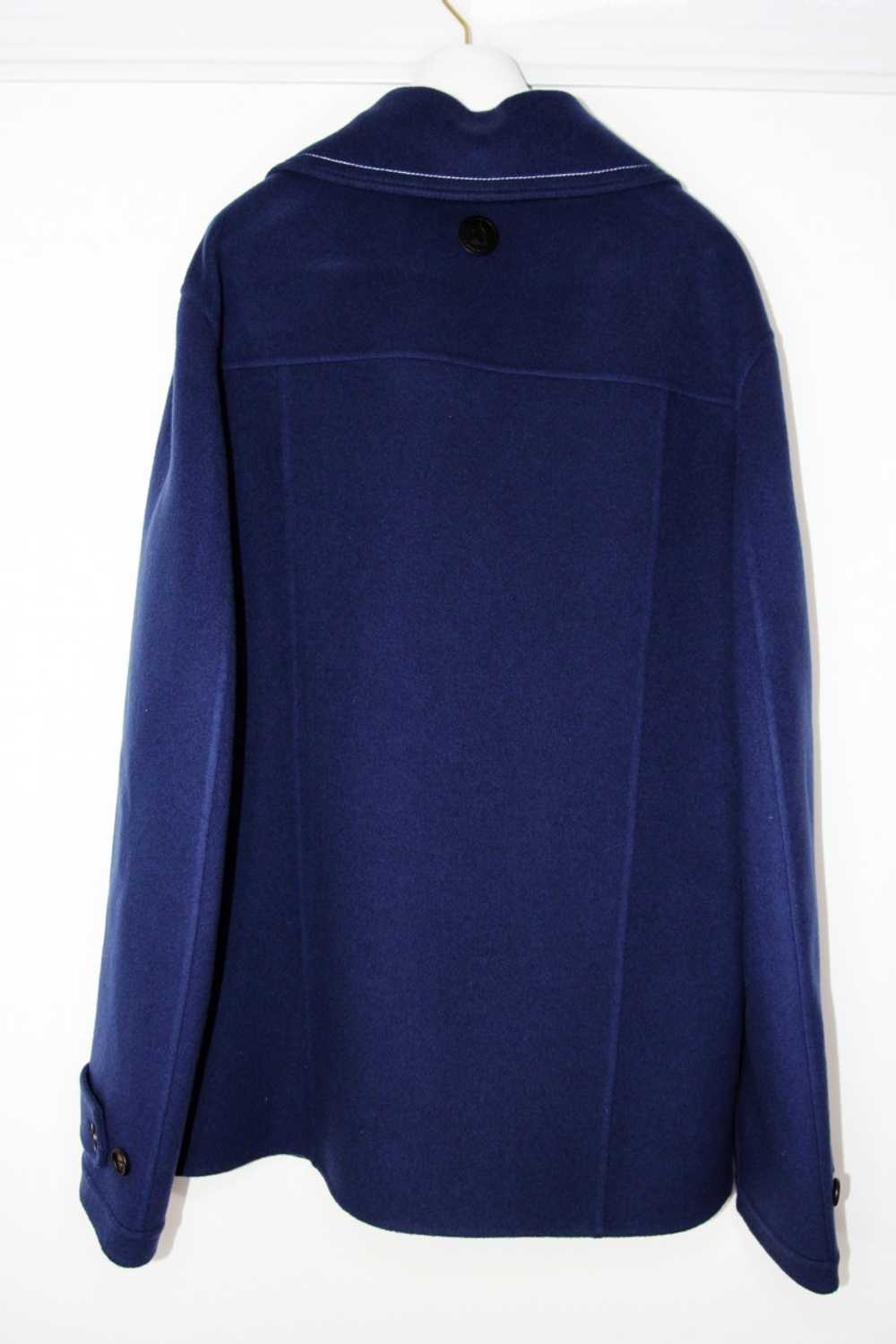 BNWT AW20 LANVIN WOOL CASHMERE BLEND PEACOAT 52 - image 3