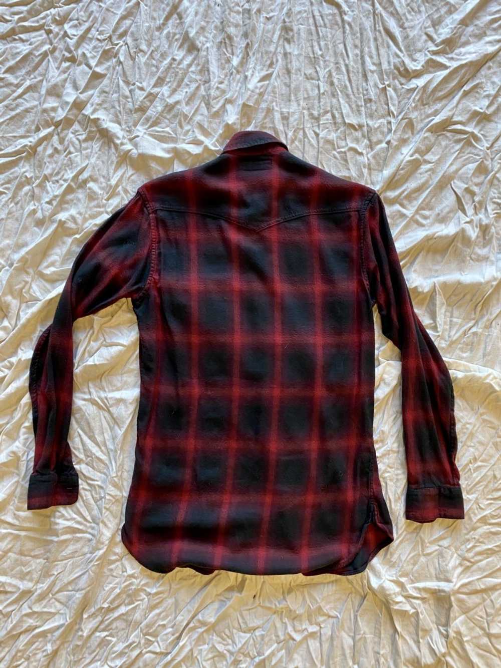 SAINT LAURENT Shadow plaid flannel ss15 - image 3