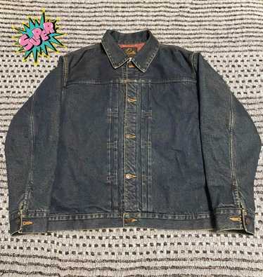 NEEDLES Nepenthes Denim Insulated Trucker Jacket - image 1