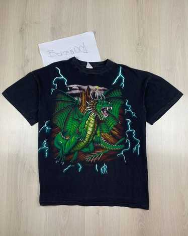 Vintage American Thunder Dragon by sunrise 90s t … - image 1
