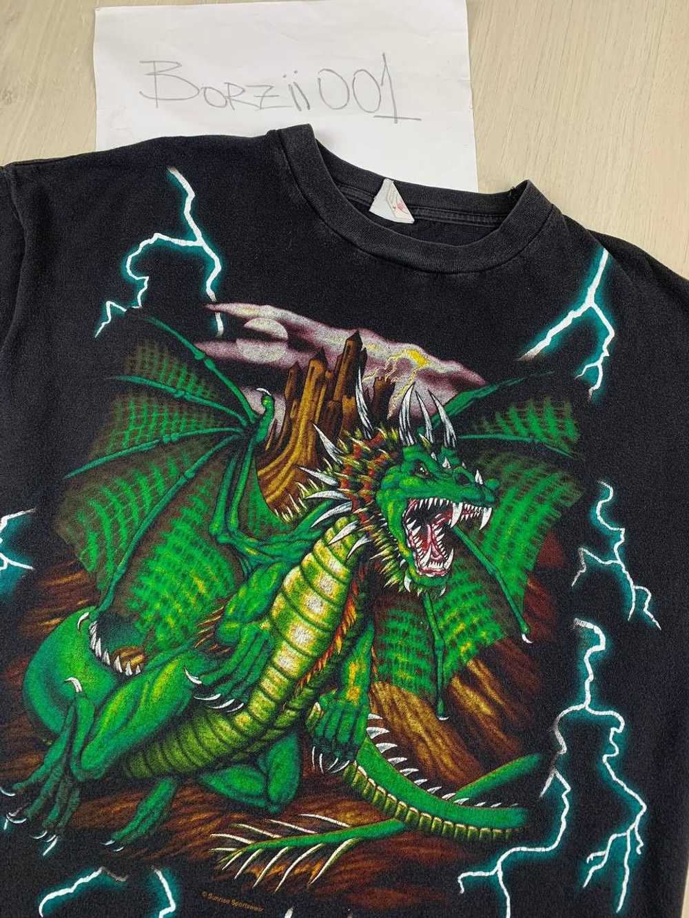 Vintage American Thunder Dragon by sunrise 90s t … - image 8