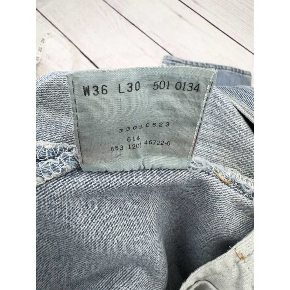 Vintage Levis 501 Jeans Mens 36x30 Made in USA  B… - image 10