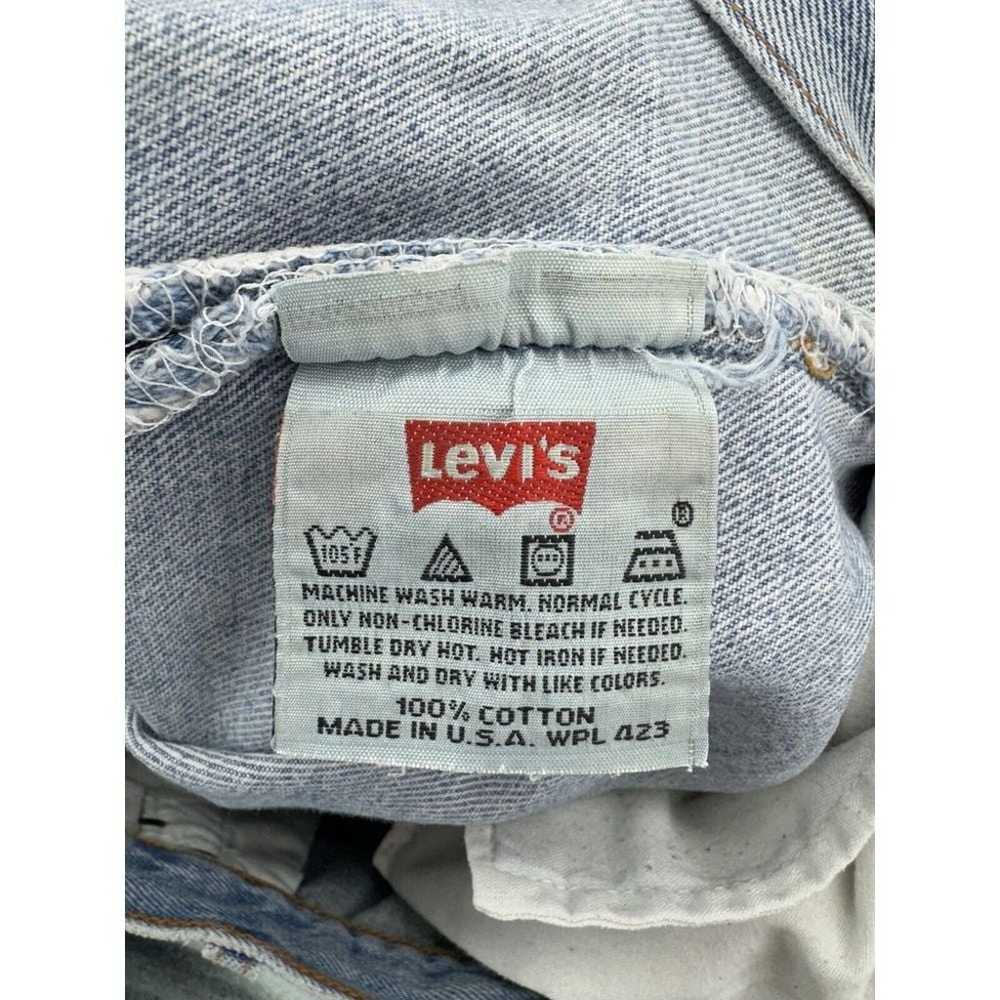 Vintage Levis 501 Jeans Mens 36x30 Made in USA  B… - image 9