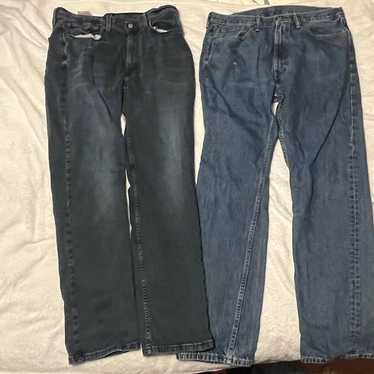 Lot of 2 Levi’s Quality Jeans Workwear Streetwear… - image 1