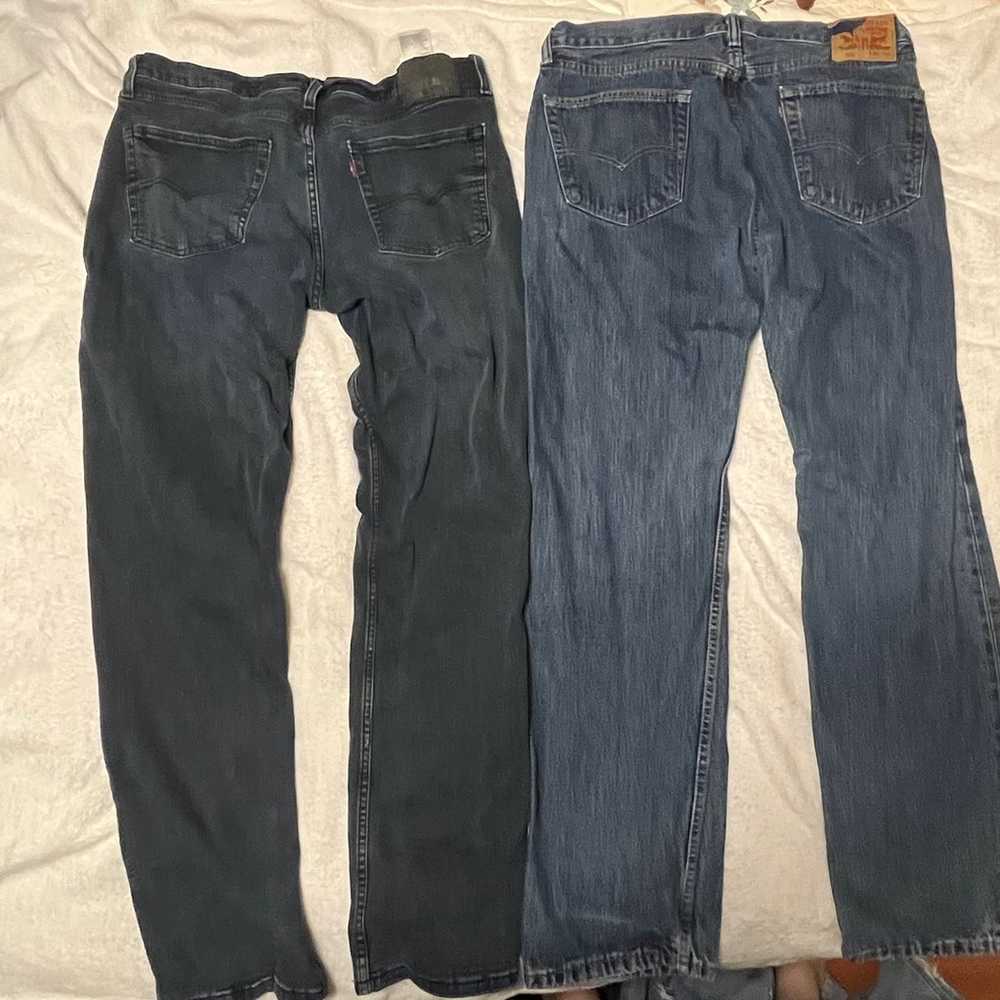 Lot of 2 Levi’s Quality Jeans Workwear Streetwear… - image 2