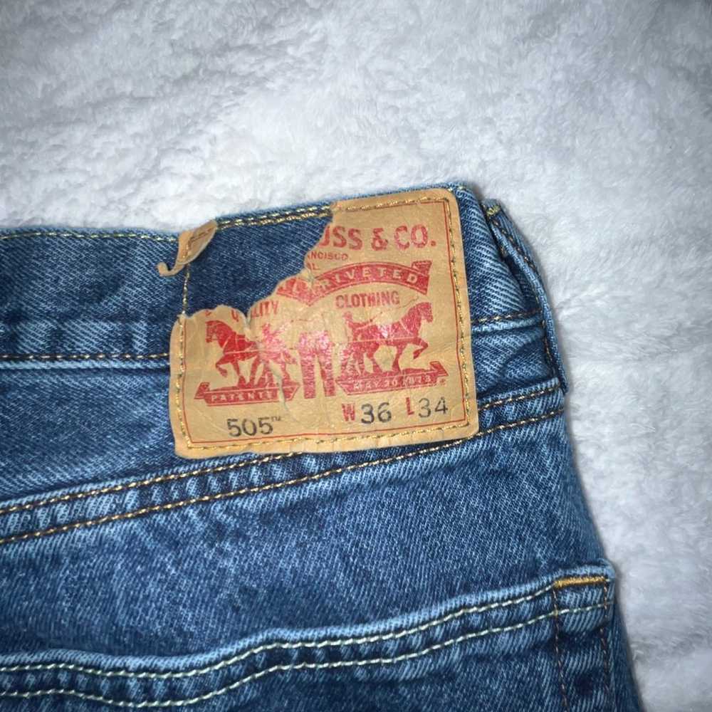 Lot of 2 Levi’s Quality Jeans Workwear Streetwear… - image 4