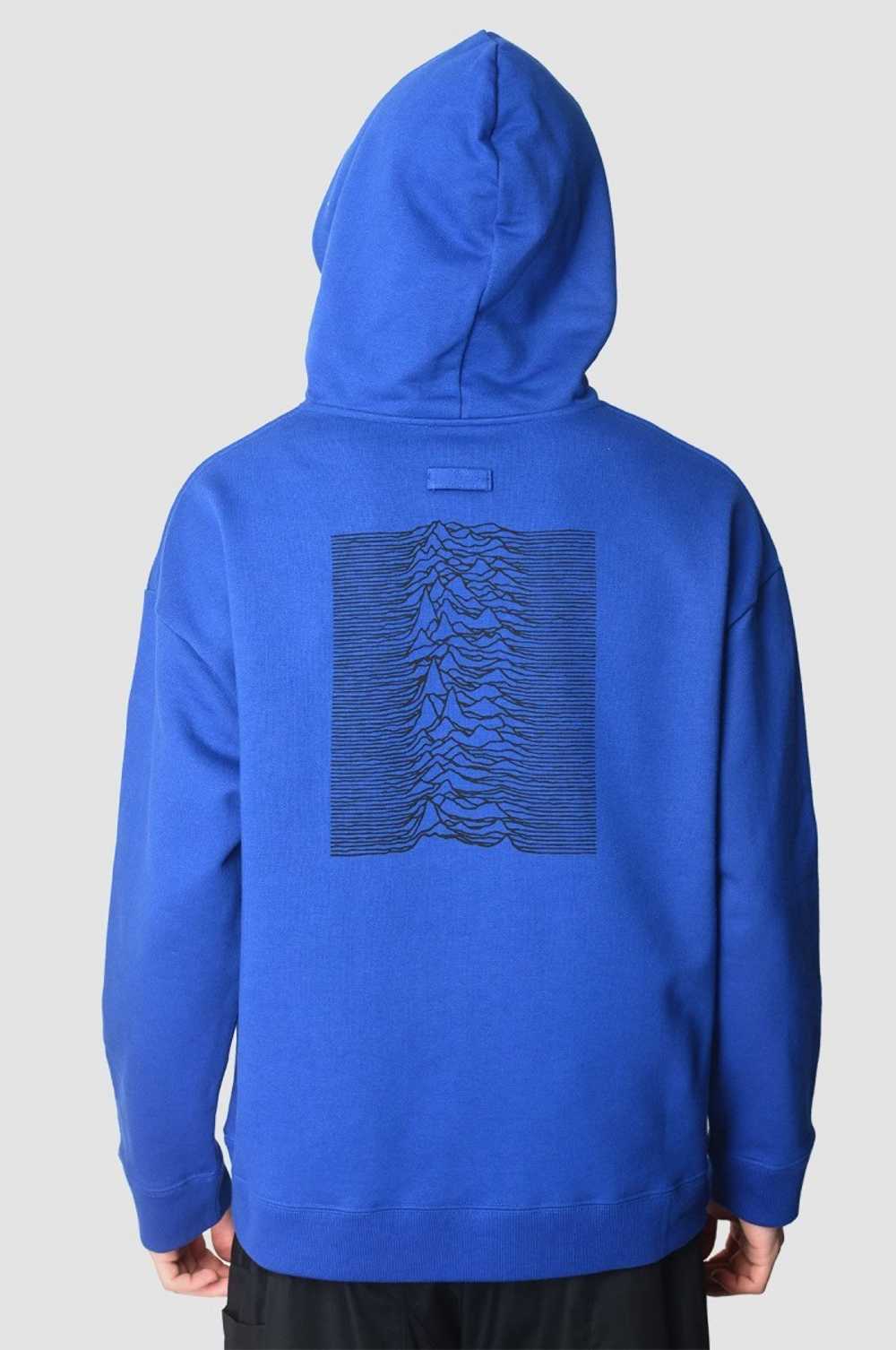 Raf Simons $900 Blue Joy Division Hoodie - image 3