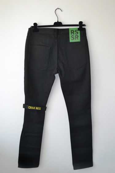 Raf Simons Sterling Ruby Brand New Crim Neg Jeans - image 1