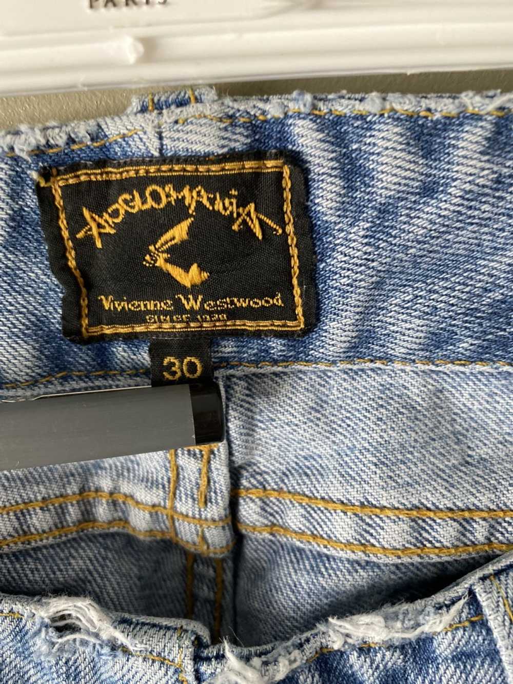 Vivienne Westwood RARE flared vintage denim jeans… - image 5