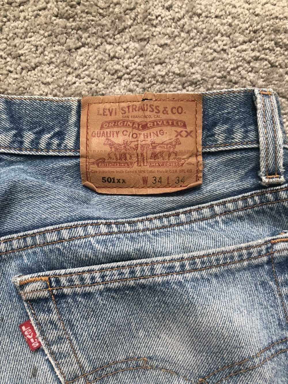 Levi's Levi’s 501 light blue - image 3