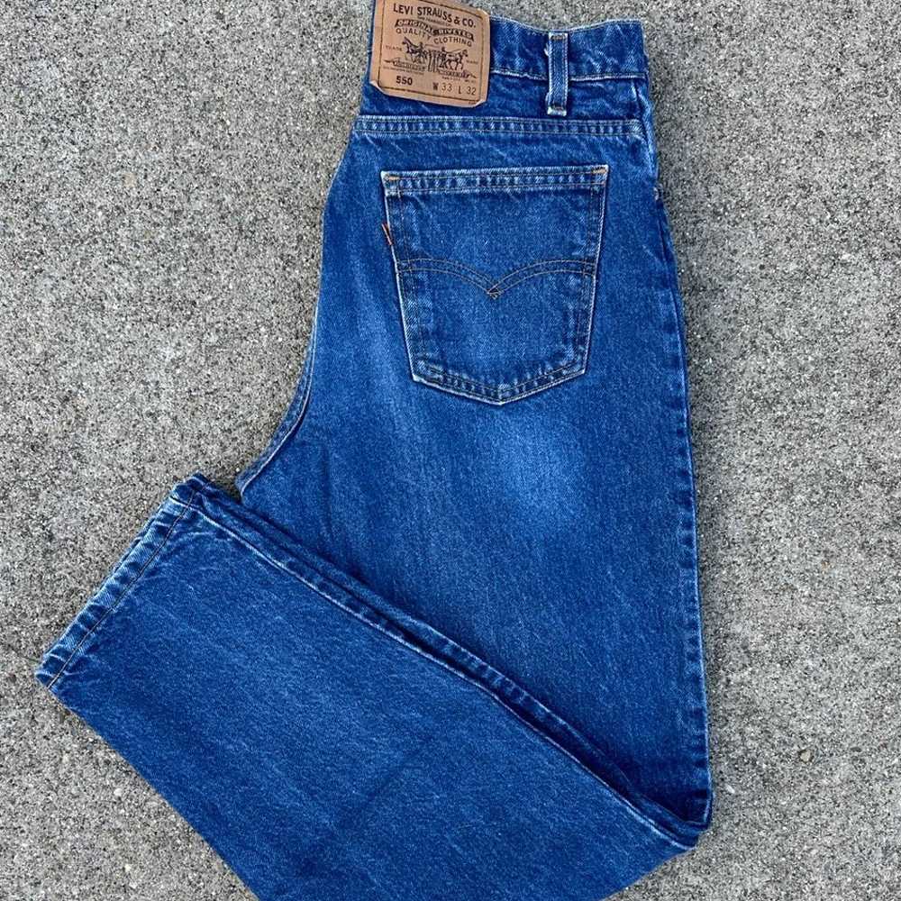 Vintage Levi’s Orange Tab Jeans 33x32 - image 1