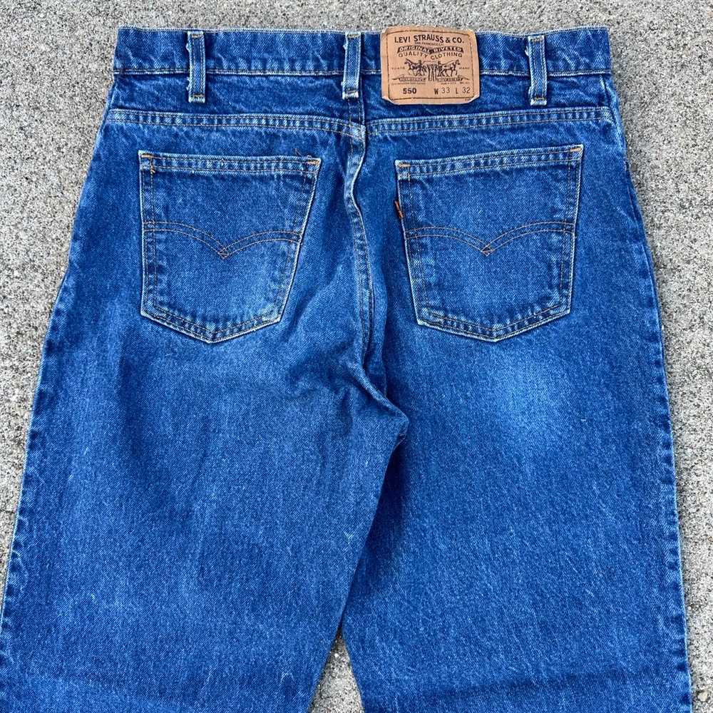 Vintage Levi’s Orange Tab Jeans 33x32 - image 4