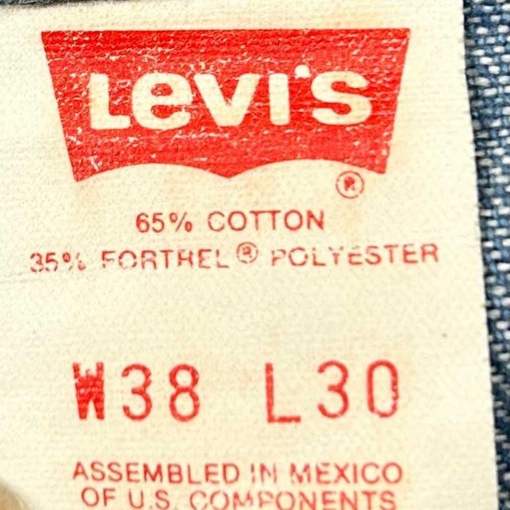 Levi's Vintage Men’s Jeans Comfort Fit 38x30 Ligh… - image 2