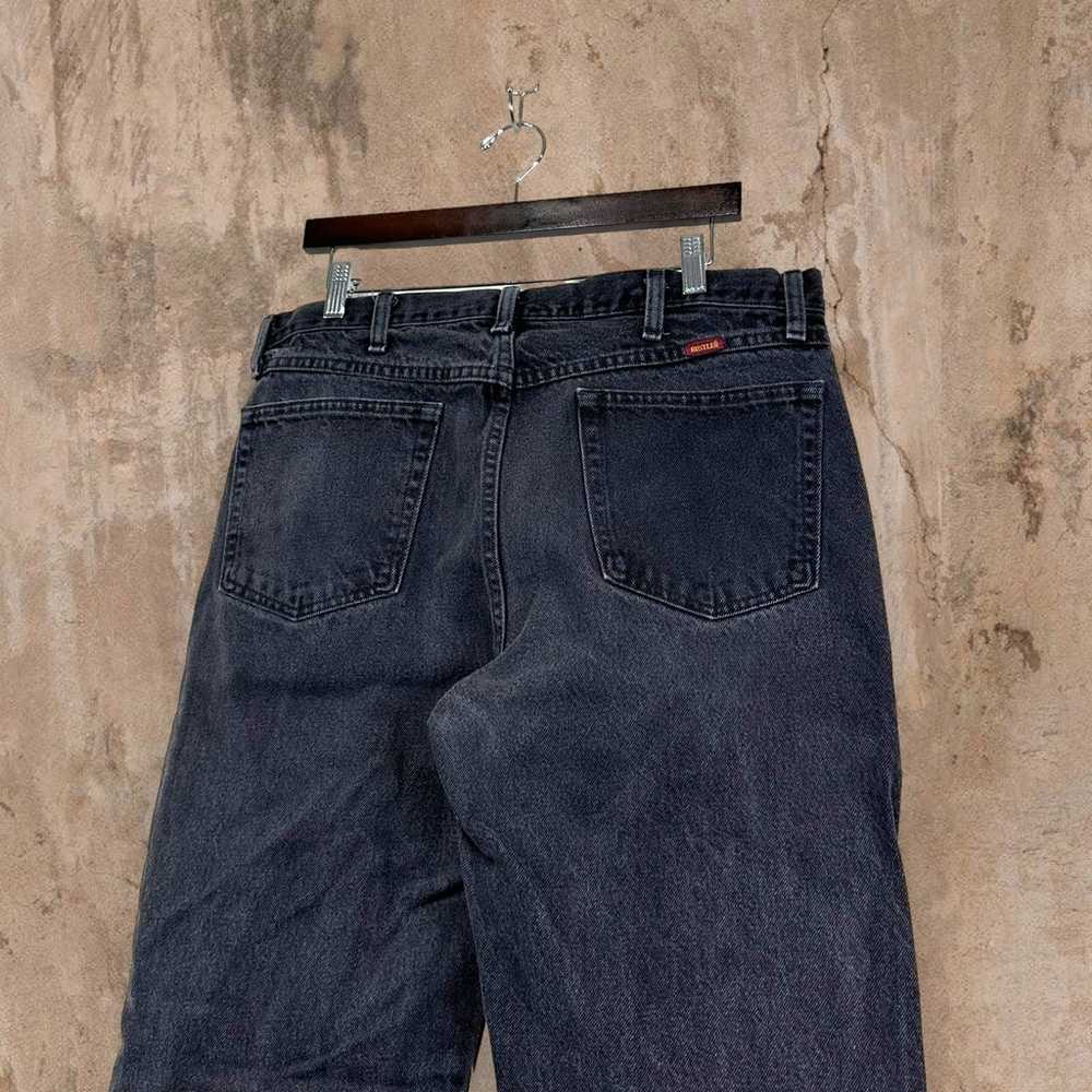 Rustler Jeans Smoke Black Wash Work Wear Denim Re… - image 1