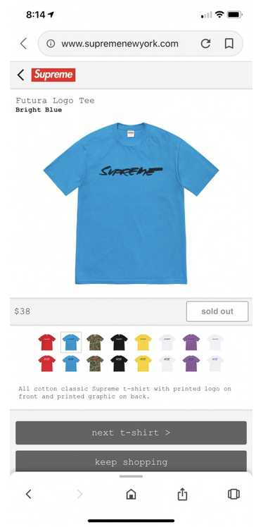 Supreme Futura blue - image 1