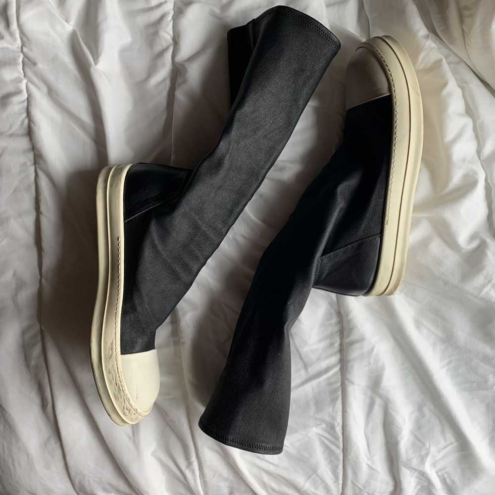 Rick Owens leather sock ramones - image 1