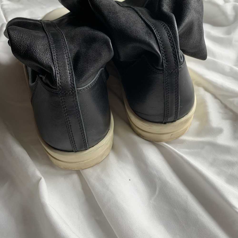 Rick Owens leather sock ramones - image 6