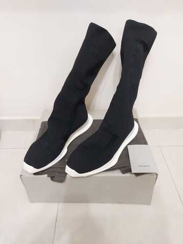 Rick Owens FW18 AW18 Oblique Stretch Sock Runner … - image 1