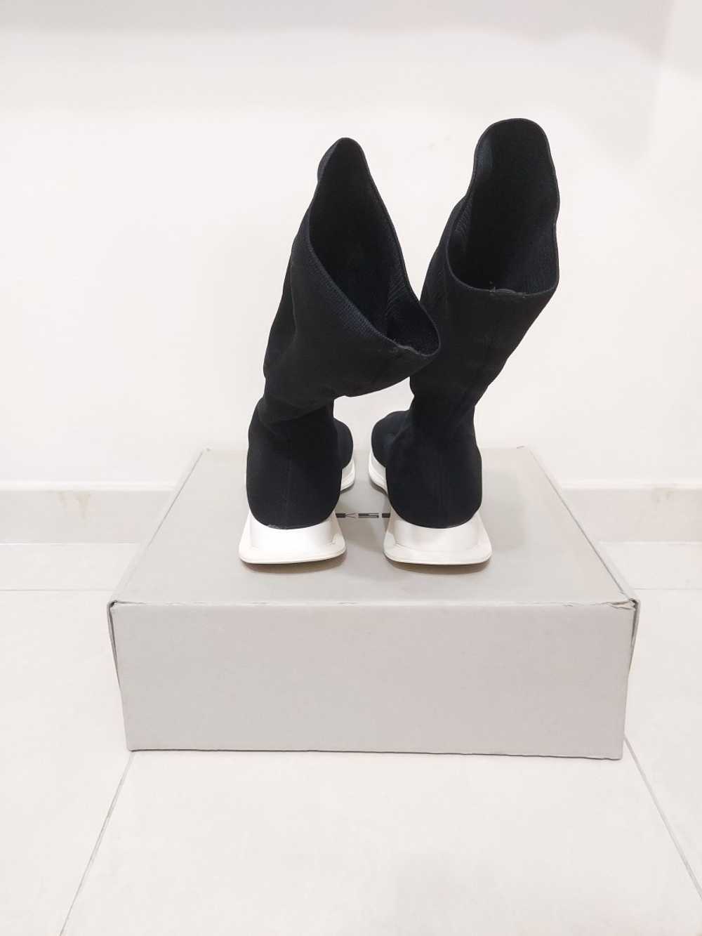 Rick Owens FW18 AW18 Oblique Stretch Sock Runner … - image 5