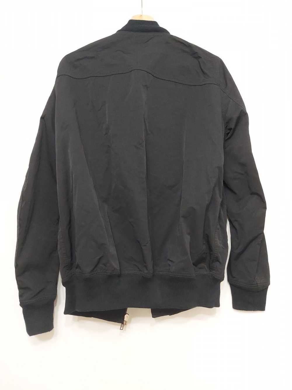 Rick Owens SS16 Leather Patch Flight Bomber Jacket - image 2