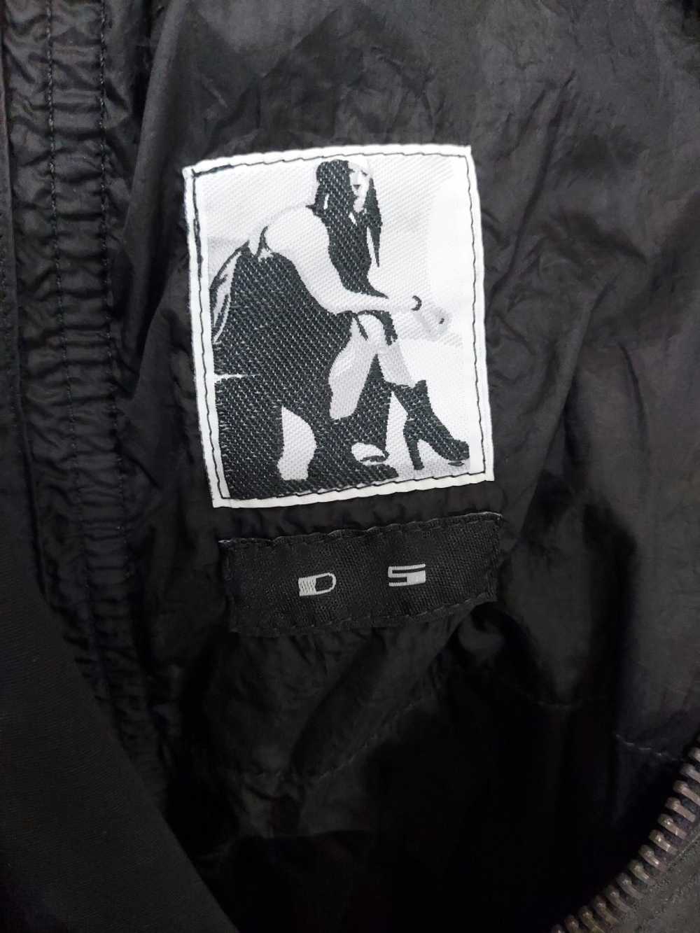 Rick Owens SS16 Leather Patch Flight Bomber Jacket - image 3