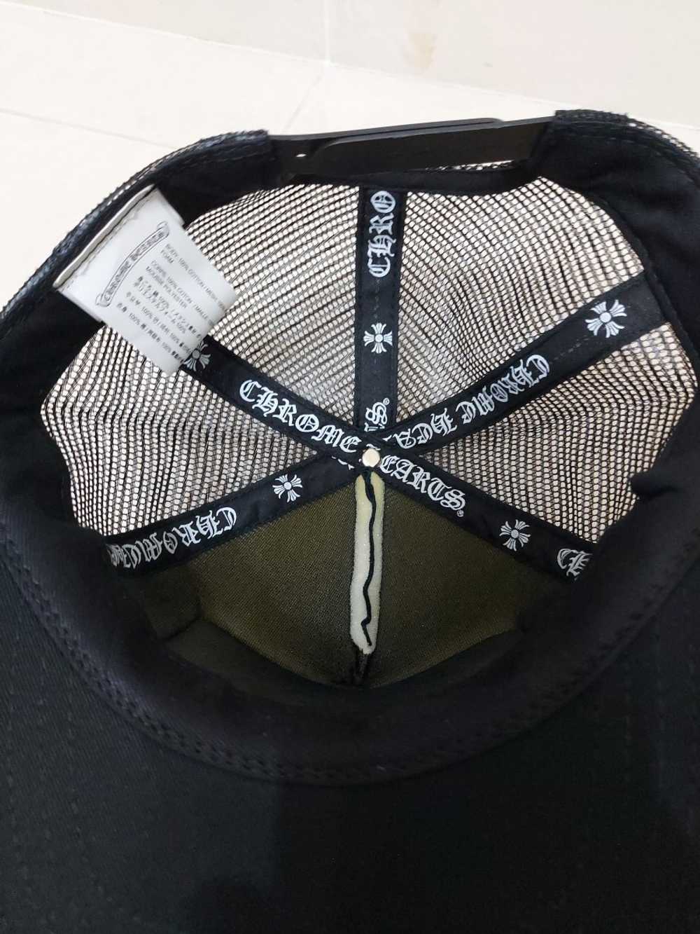 Chrome Hearts Black Hollywood USA CH Trucker Hat - image 3