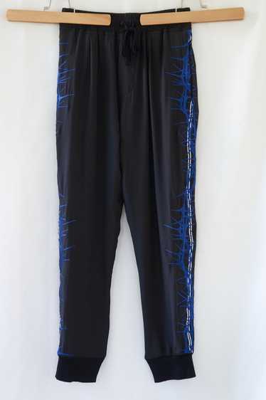 Haider Ackermann Silk embroidered pants