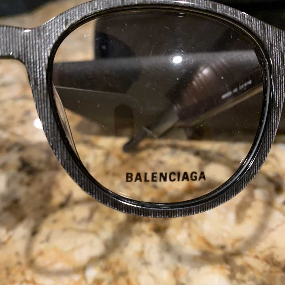 BALENCIAGA logo glasses - image 5