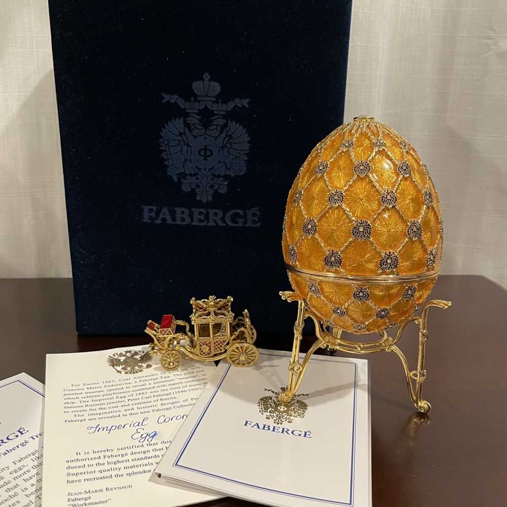 Jewelry - Faberge Imperial Coronation Egg {AUTHEN… - image 2