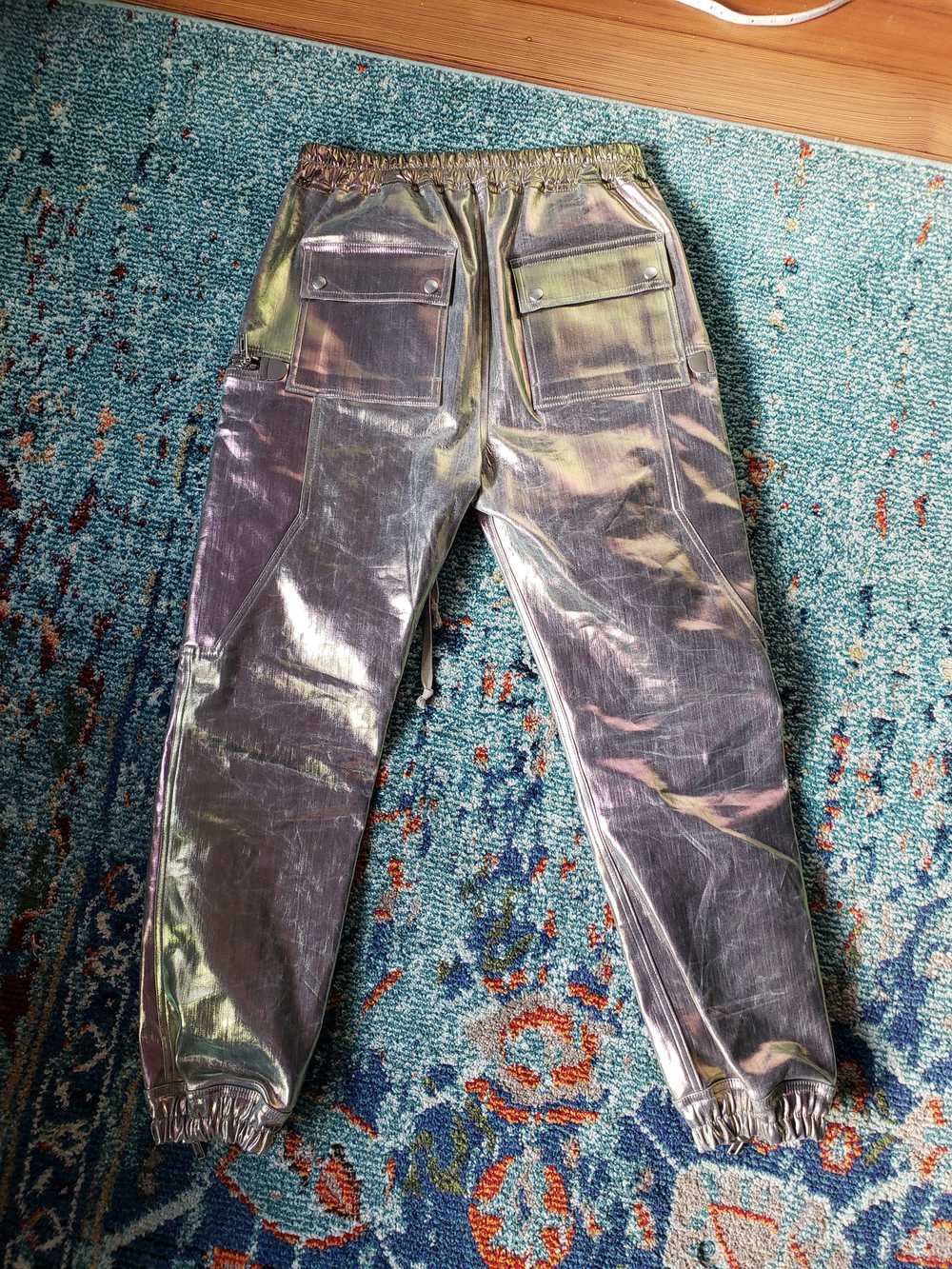 Rick Owens Iridescent Bauhaus Cargos - image 2