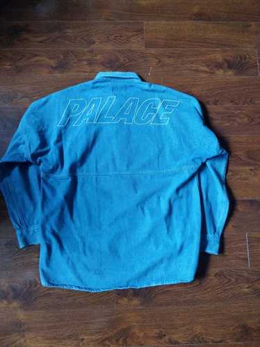 PALACE Donim Shirt Denim Shirt Blue - image 1