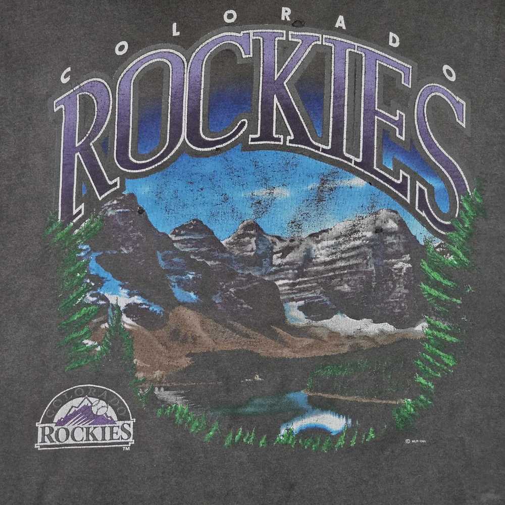 MLB × Salem Sportswear × Vintage Colorado Rockies… - image 2