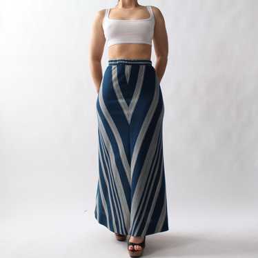 70s Chevron Skirt - W24+ - image 1