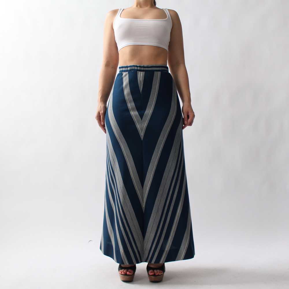 70s Chevron Skirt - W24+ - image 5