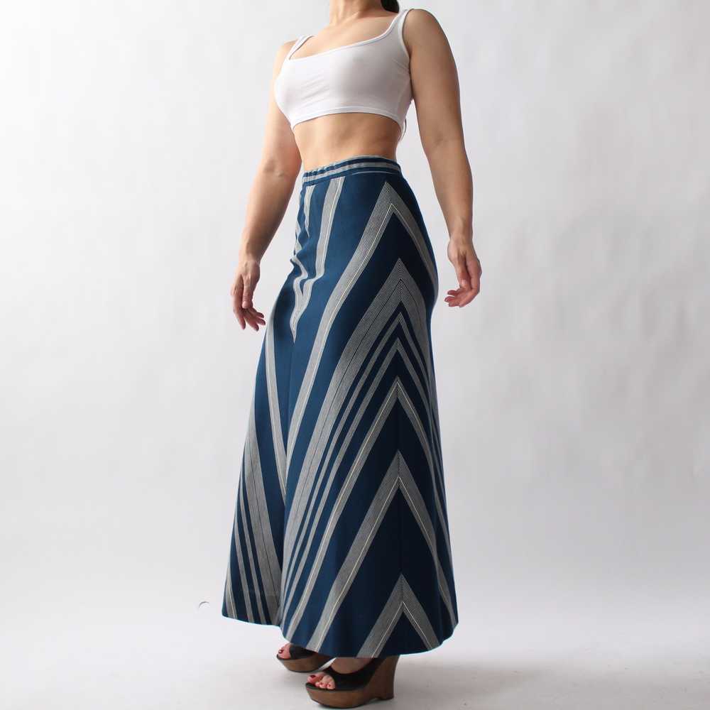 70s Chevron Skirt - W24+ - image 6